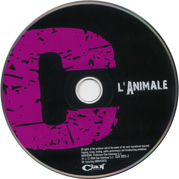 Adriano Celentano : L'Animale (2xCD, Comp, Dig)