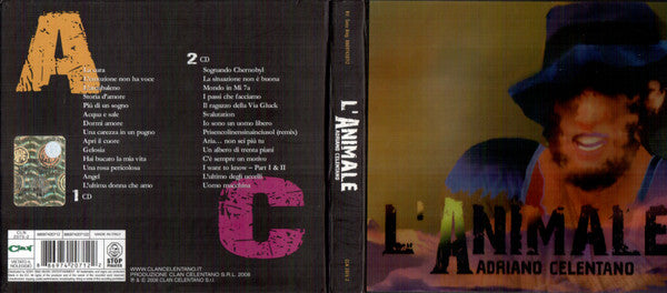 Adriano Celentano : L'Animale (2xCD, Comp, Dig)