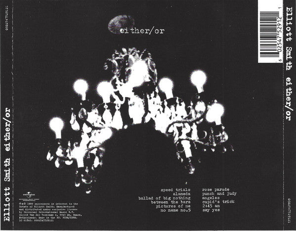 Elliott Smith : Either / Or (CD, Album, RP)