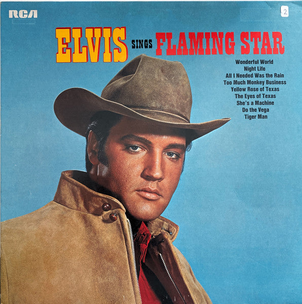 Elvis Presley : Elvis Sings "Flaming Star" (LP, RE)