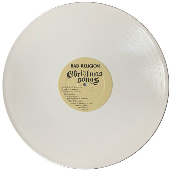 Bad Religion : Christmas Songs (LP, S/Sided, Album, Etch, Ltd, RE, RP, Whi)