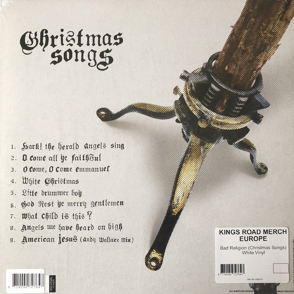 Bad Religion : Christmas Songs (LP, S/Sided, Album, Etch, Ltd, RE, RP, Whi)