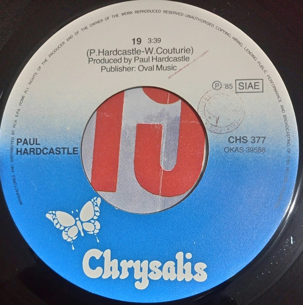 Paul Hardcastle : 19 (7", Single)