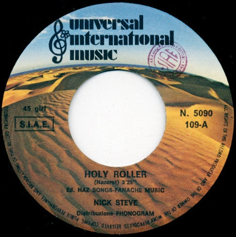 Nick Steve : Holy Roller (7")