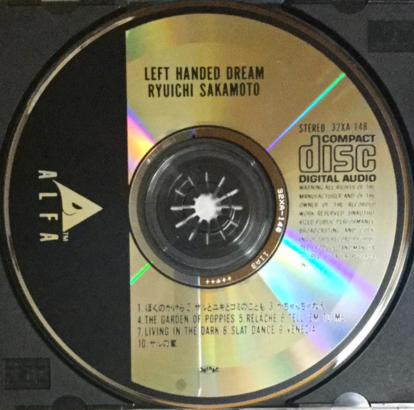Ryuichi Sakamoto : Left Handed Dream (CD, Album, RE)
