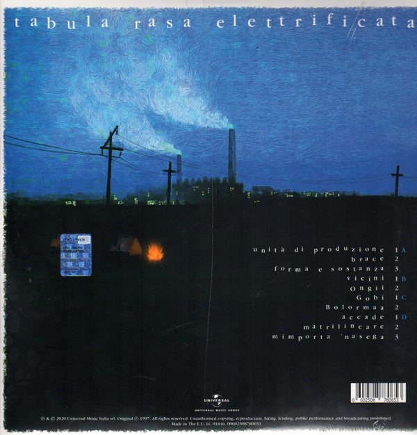 C.S.I. : Tabula Rasa Elettrificata (2xLP, Album, RE)