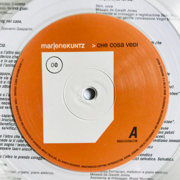 Marlene Kuntz : Che Cosa Vedi (2xLP, Album, RE, Cle)