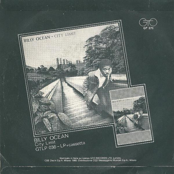 Billy Ocean : Stay The Night (7", Fli)