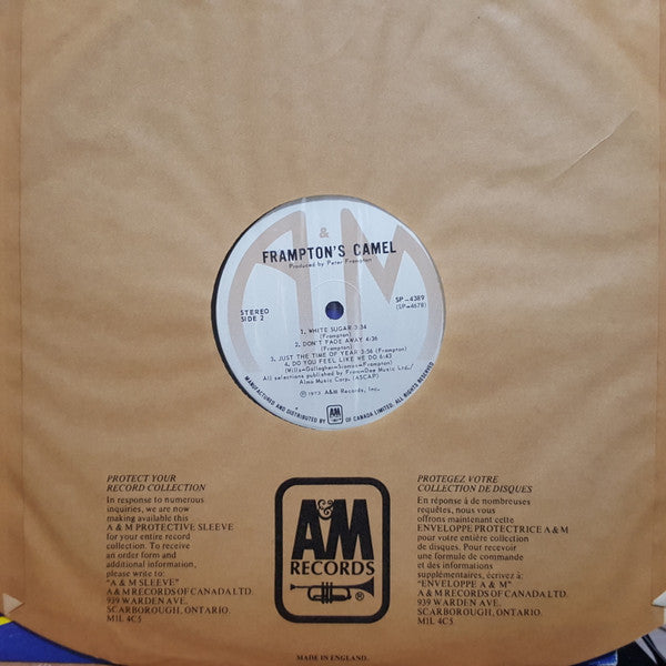 Frampton's Camel : Frampton's Camel (LP, Album, RE)
