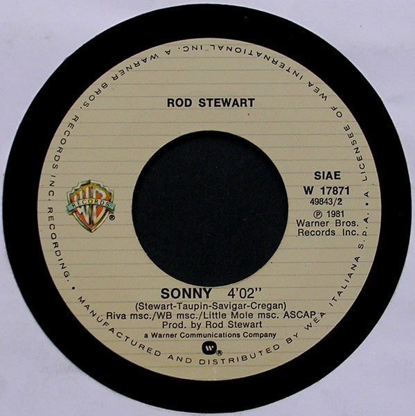 Rod Stewart : Young Turks (7", Single)