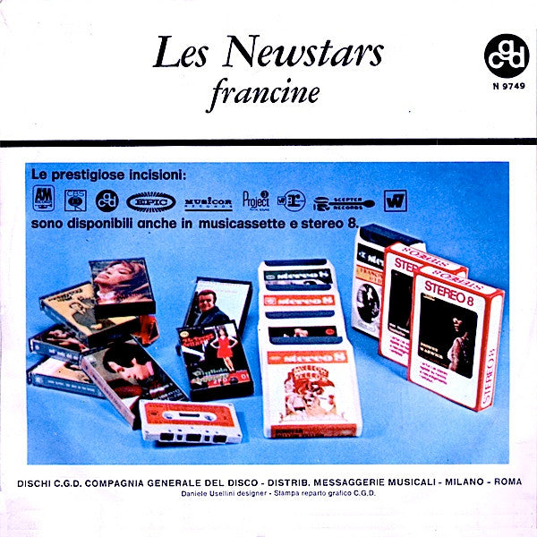 Jean-François Michael / Les Newstars : Fiori Bianchi Per Te / Francine (7")