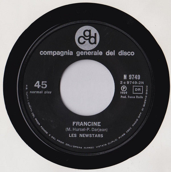 Jean-François Michael / Les Newstars : Fiori Bianchi Per Te / Francine (7")