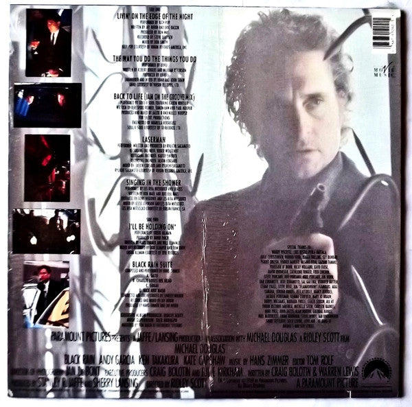 Various : Black Rain (Original Motion Picture Soundtrack) (LP, Comp)