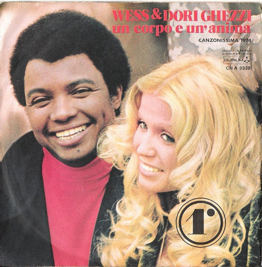 Wess And Dori Ghezzi : Un Corpo E Un'Anima (7")