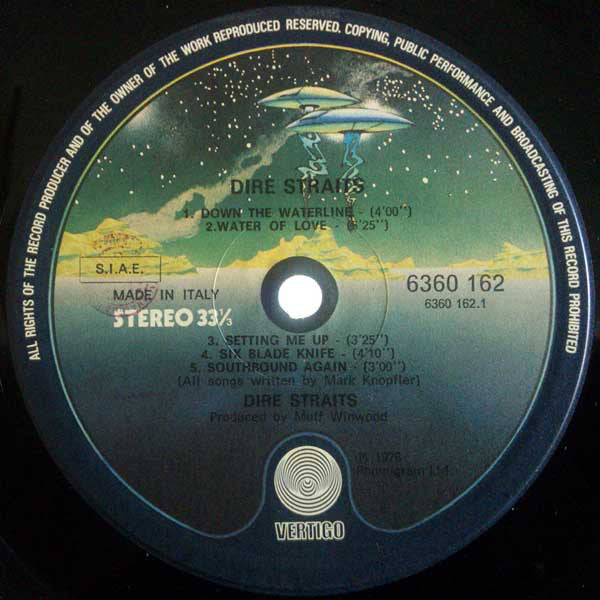 Dire Straits : Dire Straits (LP, Album)