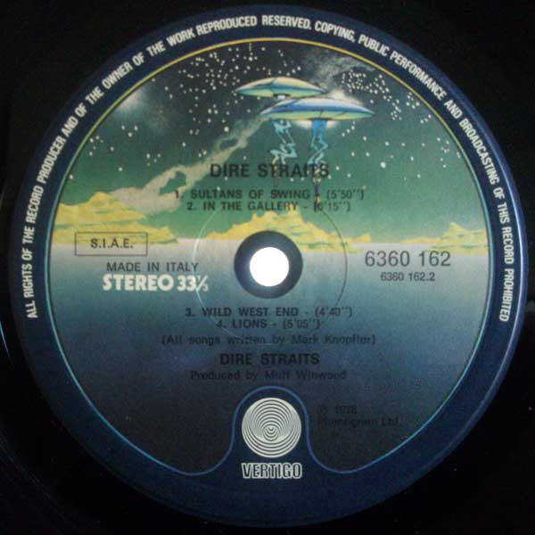 Dire Straits : Dire Straits (LP, Album)