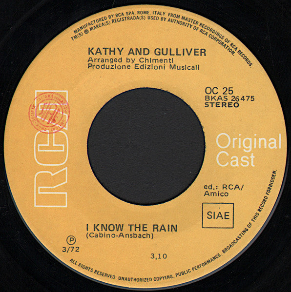 Kathy And Gulliver : How Do You Do (7")