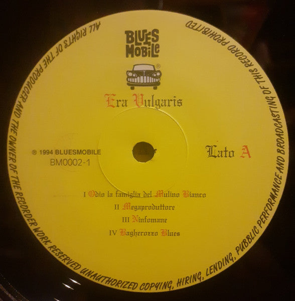 Blues Mobile : Era Vulgaris  (LP, Album, Ltd, Num)