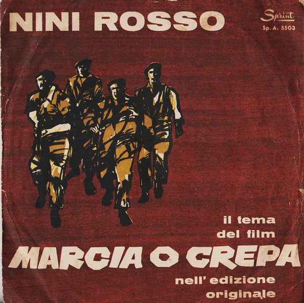 Nini Rosso : Concerto Disperato / I Verdi Anni  (7")