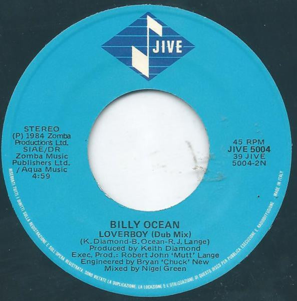 Billy Ocean : Loverboy (7")