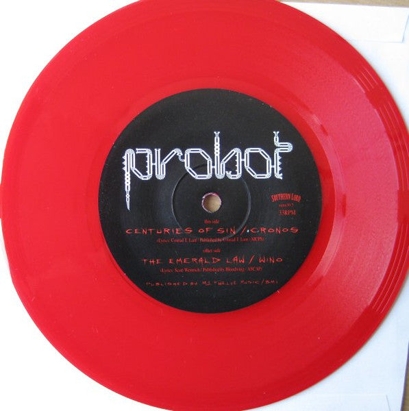 Probot : Centuries Of Sin (7", Single, Ltd, Red)