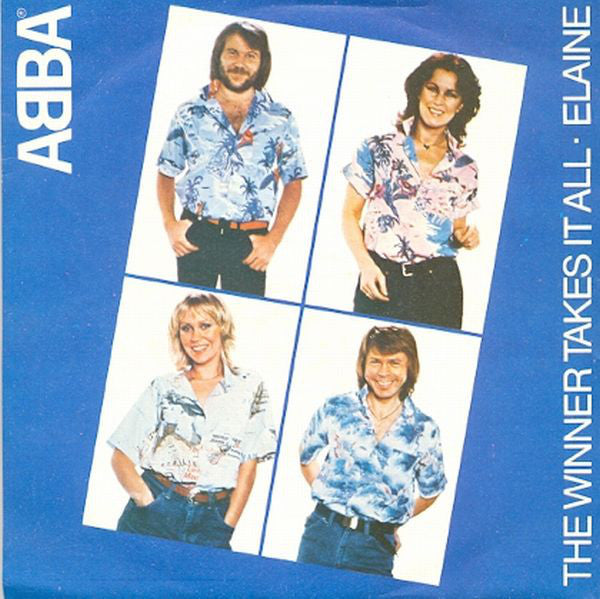 ABBA : The Winner Takes It All / Elaine (7", Single)