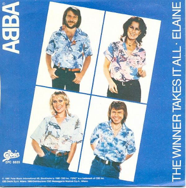 ABBA : The Winner Takes It All / Elaine (7", Single)