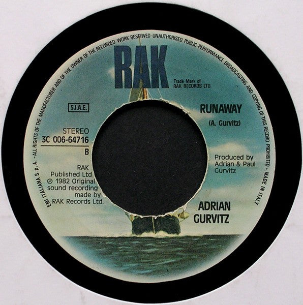 Adrian Gurvitz : Classic (7", Single)