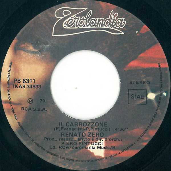 Renato Zero : Il Carrozzone / Baratto (7")