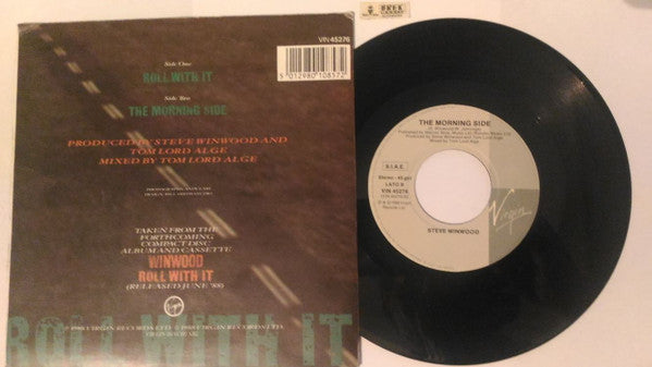Steve Winwood : Roll With It (7", Single)
