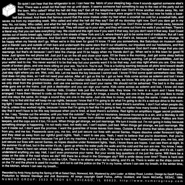Karate : The Bed Is In The Ocean (LP, Album, Ltd, RE, RM, Leg)