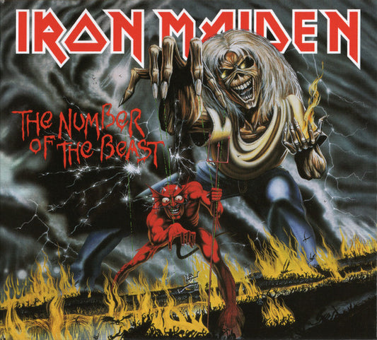 Iron Maiden : The Number Of The Beast (CD, Album, RE, RM, Dig)