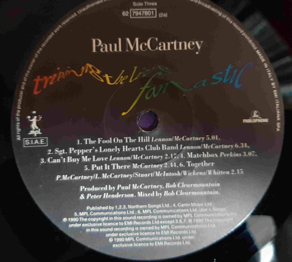 Paul McCartney : Tripping The Live Fantastic (3xLP, Album)