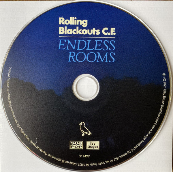 Rolling Blackouts Coastal Fever : Endless Rooms (CD, Album)