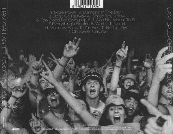 Liam Gallagher : C'mon You Know (CD, Album)