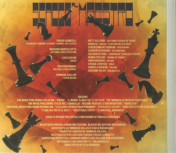 Calibro 35 : Scacco Al Maestro Vol.I (CD, Album)
