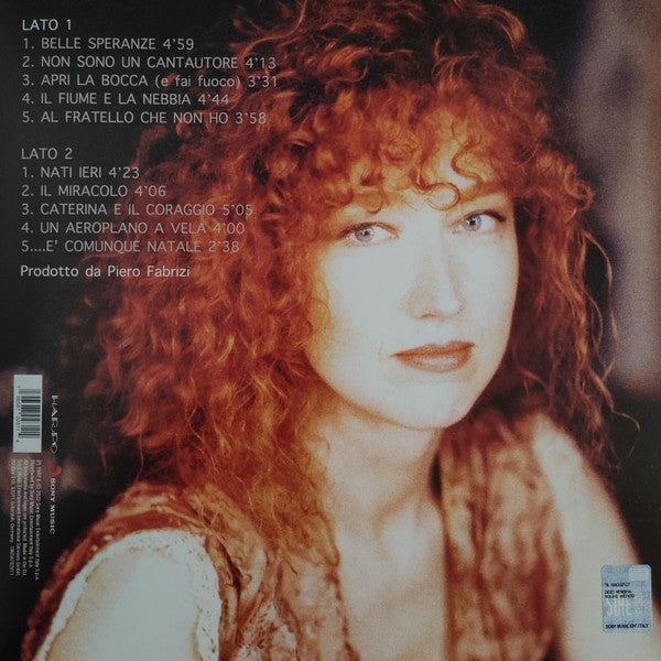 Fiorella Mannoia : Belle Speranze (LP, Album, Ltd, RE, Ora)