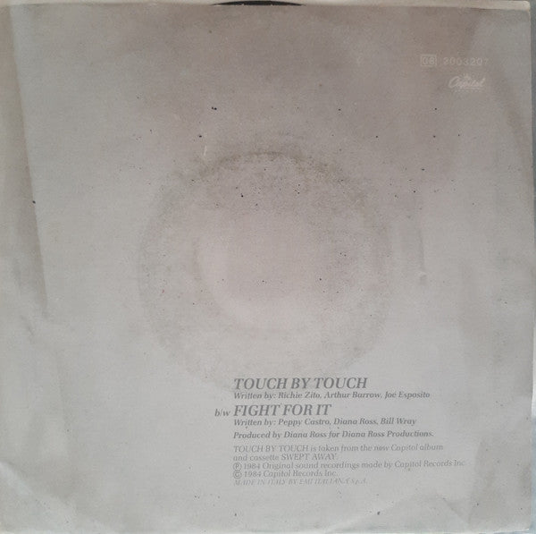 Diana Ross : Touch By Touch / Fight For It (7")
