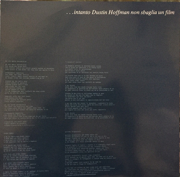Luca Carboni : ...Intanto Dustin Hoffman Non Sbaglia Un Film (LP, Album, Num, RE, Gre)