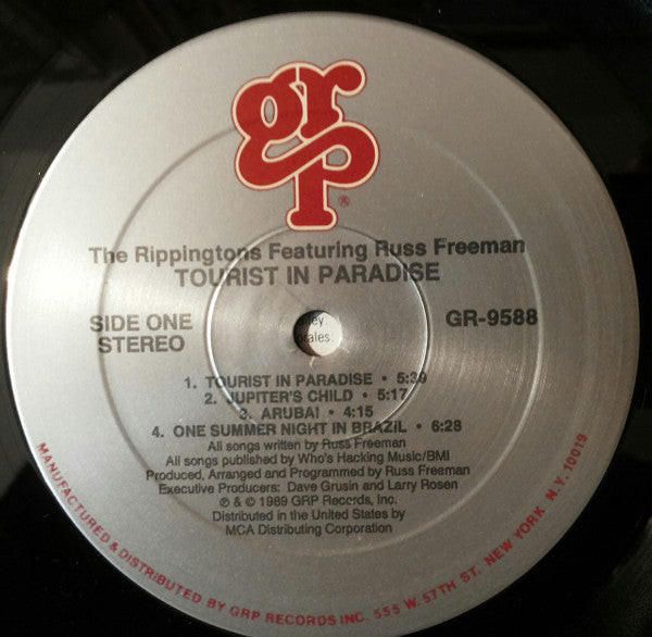 Rippingtons* Featuring Russ Freeman (2) : Tourist In Paradise (LP, Album, Spe)