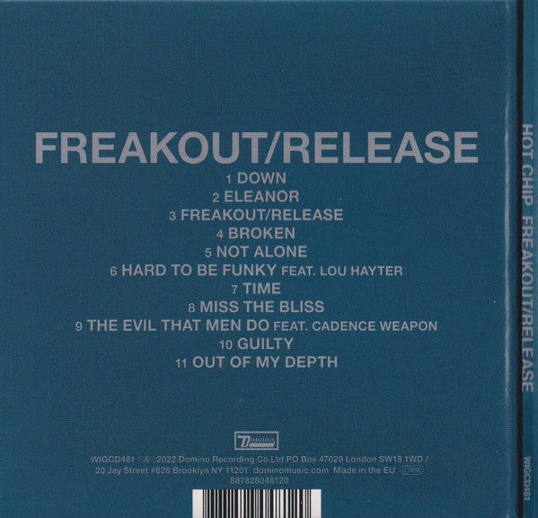 Hot Chip : Freakout/Release (CD, Album)