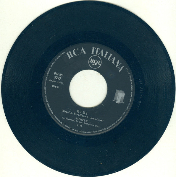 Michele (6) : Ridi  (7", Mono)