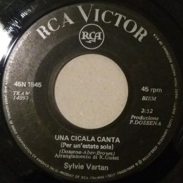 Sylvie Vartan : Come Un Ragazzo (7", Mono)