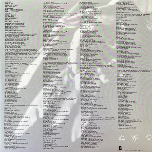 Bad Religion : Generator (LP, Album, RE, Whi)