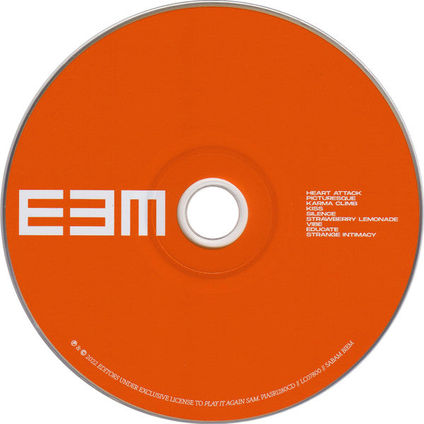Editors : EBM (CD, Album)