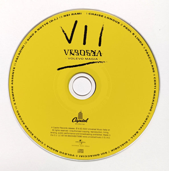 Verdena : Volevo Magia (CD, Album)