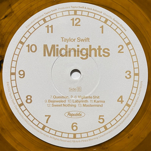 Taylor Swift : Midnights (LP, Album, S/Edition, Bro)