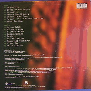 P.O.W.E.R. : Dedicated To World Revolution (LP, Album)