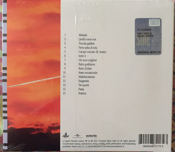 Tananai : Rave, Eclissi (CD, Album)