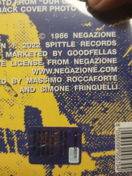 Negazione : ...Lo Spirito Continua... (LP, Album, RE, TVO)